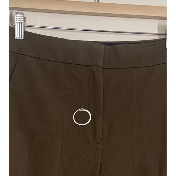 Ann Taylor Wide Leg Green Pants Size 6 - Picture 8 of 8